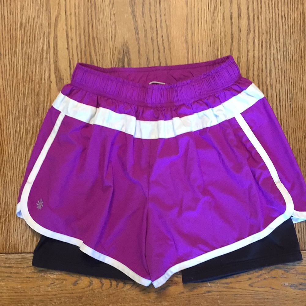 Athleta running shorts